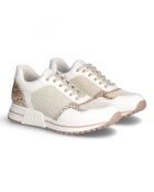Sneakers Platform Bianche/Oro Gabrielle