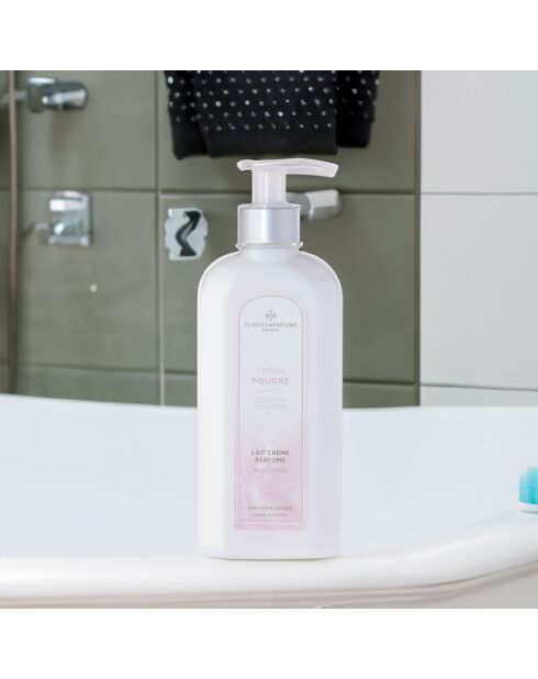 Lait Crème Parfumé Coton Poudré - 250 ml