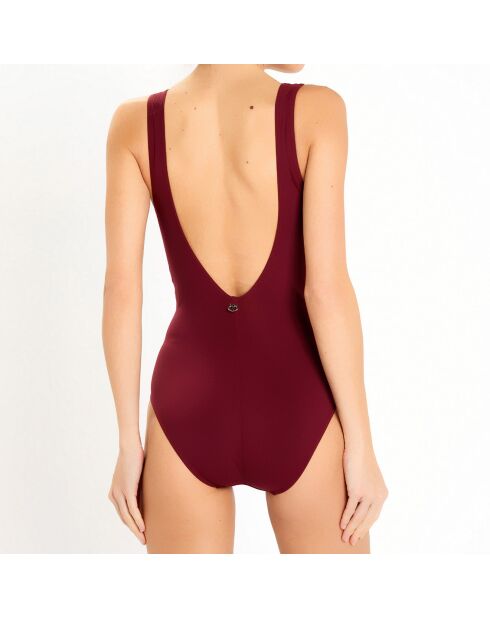 Maillot de bain 1 pièce Likoa aubergine