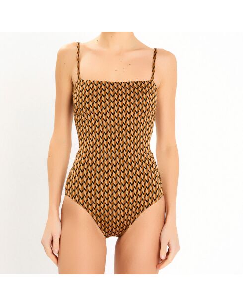 Maillot de bain 1 pièce Maika moka