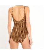 Maillot de bain 1 pièce Maika moka