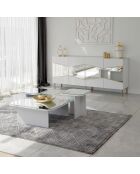 3 Tables basses Jazz blanches
