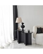 2 Tables d'appoint Blues noires