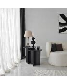 2 Tables d'appoint Blues noires