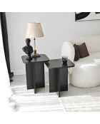 2 Tables d'appoint Blues noires