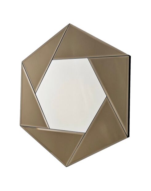 Miroir Status bronze - 60x70 cm
