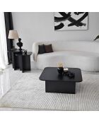 3 Tables basses Blues noires