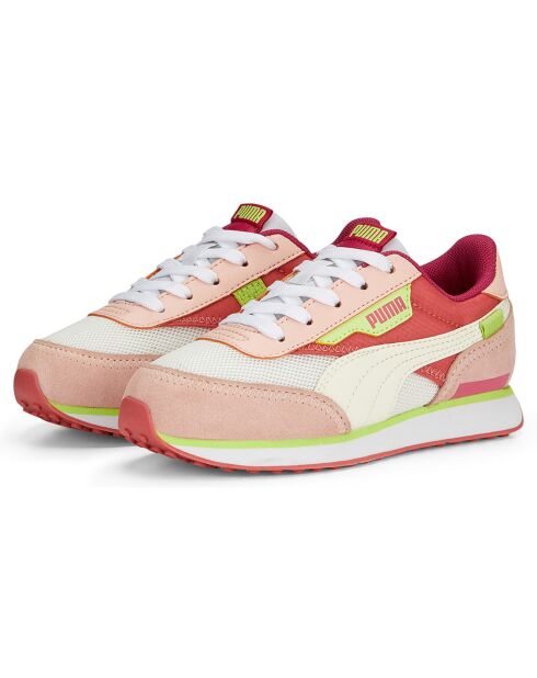 Baskets Future Rider Splash rose/multicolore