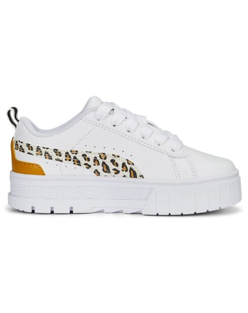 Baskets Mayze Wild blanc/orange
