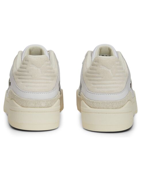 Baskets en Cuir Slipstream Thrifted blanc/beige