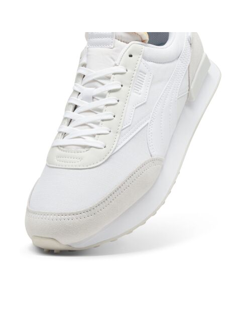 Baskets en Cuir & Velours de Cuir Future Rider Play blanches