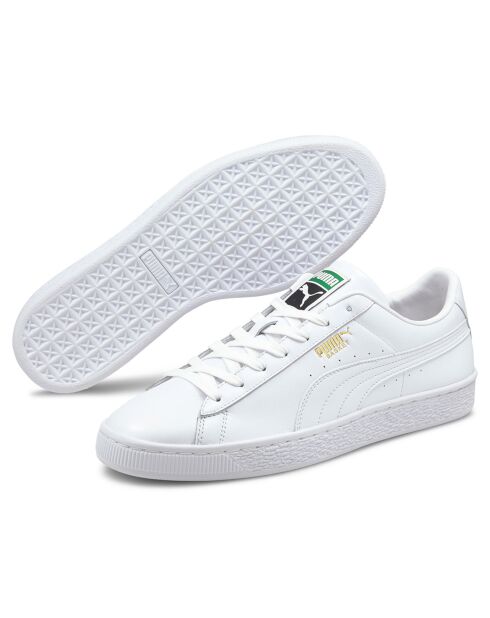 Baskets en Cuir Classic Xxi blanches