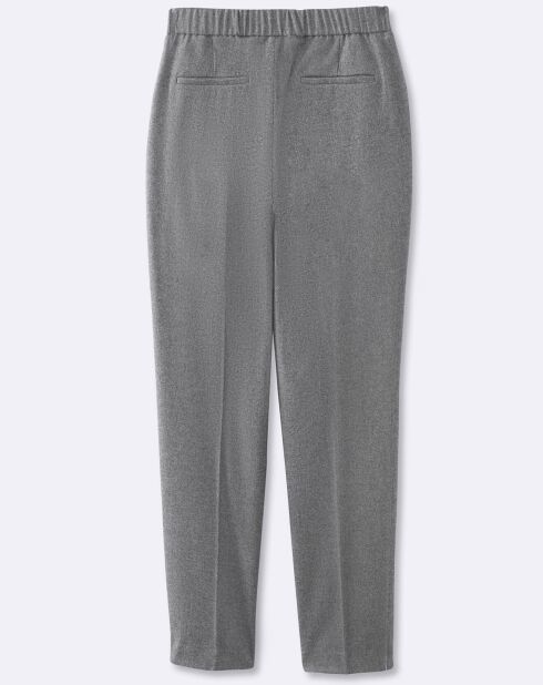 Grijze sigarettenbroek van sigarettenmix van sigarettenwol