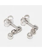 Ninia Diamonds Ohrringe 0,18 Karat Weißgold