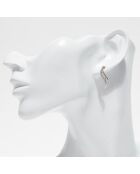 Boucles d'oreilles Diamants 0.16 ct or blanc
