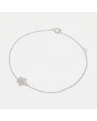 Bracelet Diamants 0.07 ct or blanc