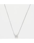 Collier Sérénité Diamants 0.15 ct or blanc