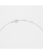 Collier Sérénité Diamants 0.15 ct or blanc