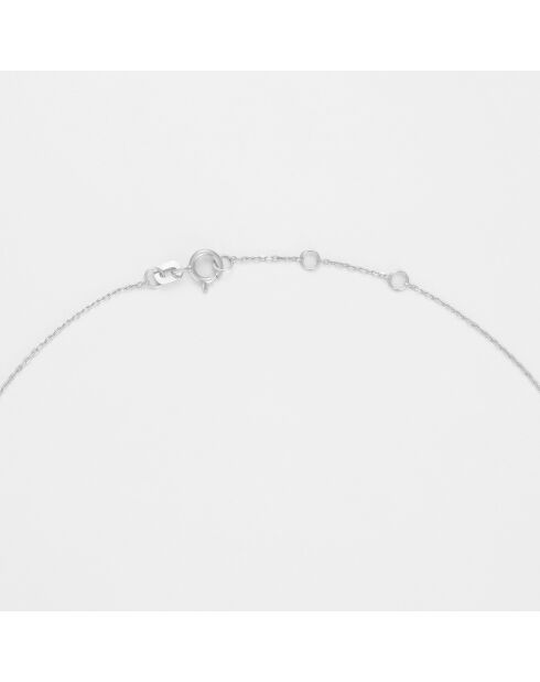 Collier Sérénité Diamants 0.15 ct or blanc