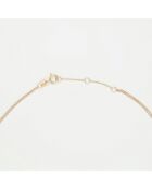 Collier Marcelia Diamants 0.061 ct or jaune