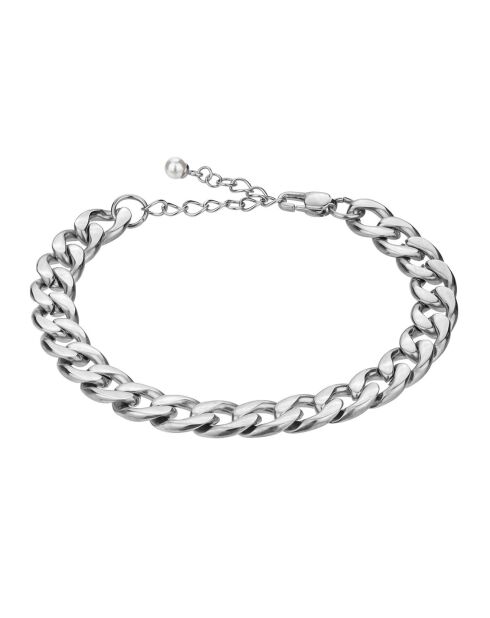 Bracelet Lourdes en Acier argenté