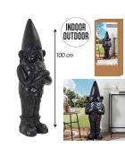 Sculpture Nano Vad noire - 35x100x31 cm