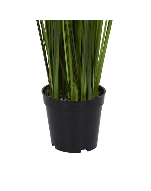 Herbe et Pampa artificiel vert/blanc - 13x90x13 cm
