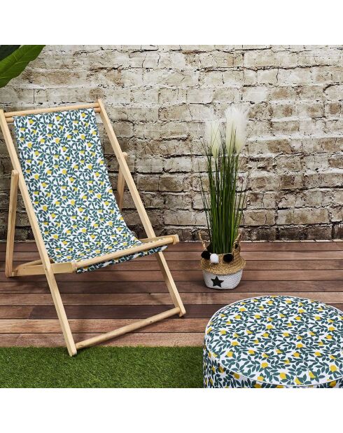 Herbe et Pampa artificiel vert/blanc - 13x90x13 cm