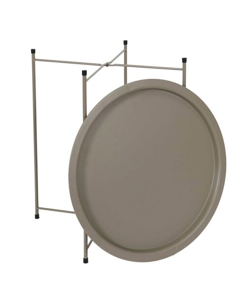 Table Sienna beige - D.47xH.50 cm