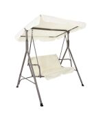 Balancelle Soria beige - 146x160x109 cm