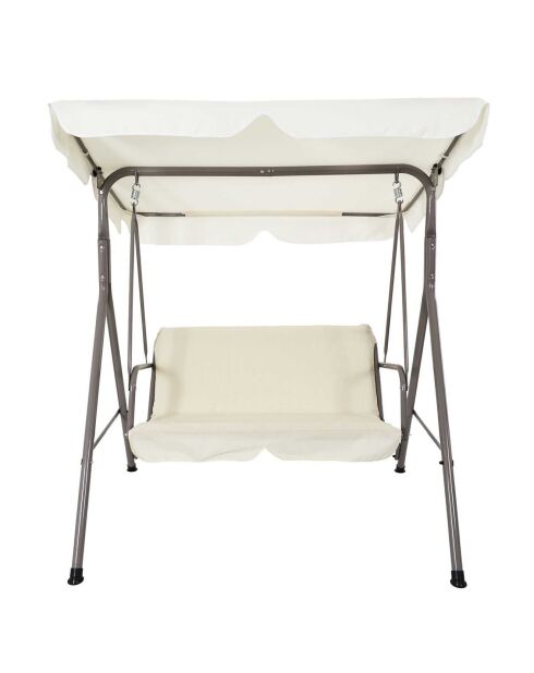 Balancelle Soria beige - 146x160x109 cm