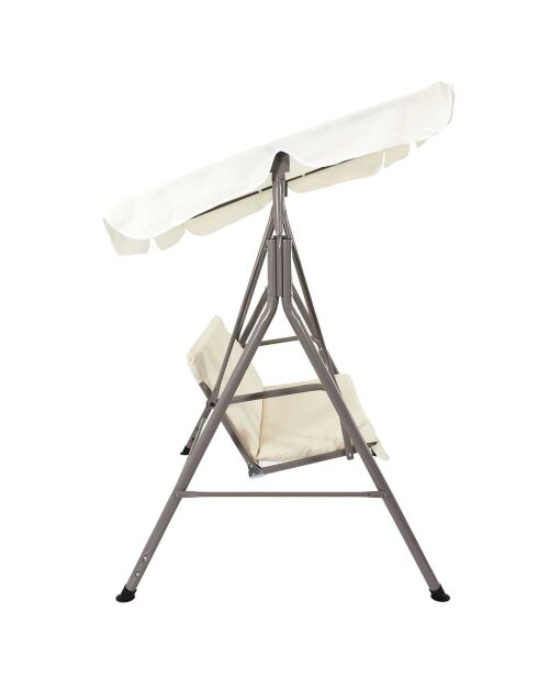 Balancelle Soria beige - 146x160x109 cm