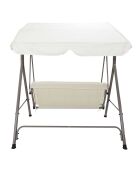 Balancelle Soria beige - 146x160x109 cm