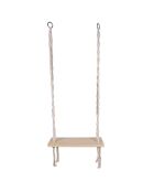 Balancoire Macramé blanche - 60x150x20 cm