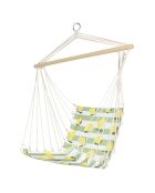Chaise suspendue Citrons blanc/jaune/vert - 50x50x50 cm