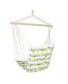 Chaise suspendue Citrons blanc/jaune/vert - 50x50x50 cm