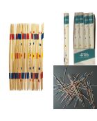 Mikado géant 41 pièces en bois multicolore