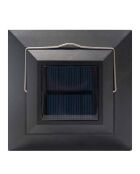 Lampe LED solaire anti moustique 3 en 1 noire - 25.5x10x10 cm