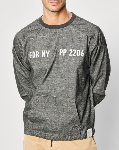 Sweat Logo gris chiné