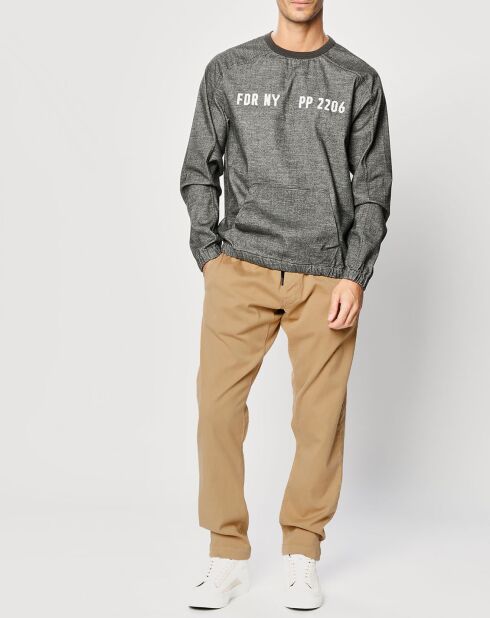 Sweat Logo gris chiné