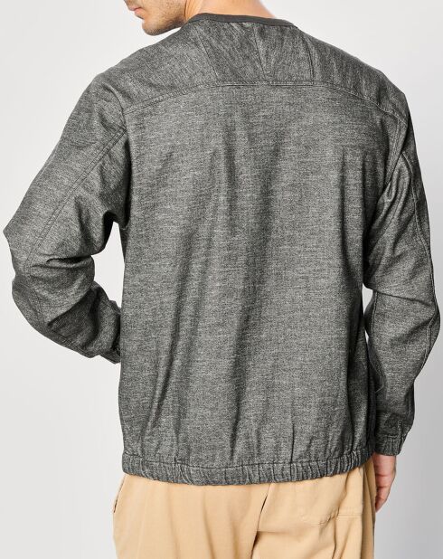 Sweat Logo gris chiné