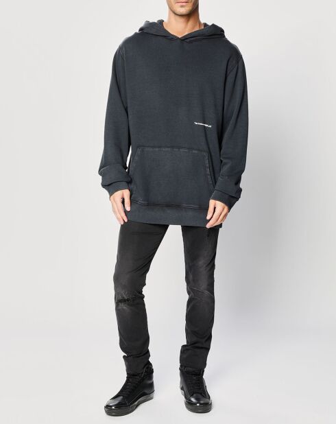 Sweat 100% Coton Bio Essential Logo noir