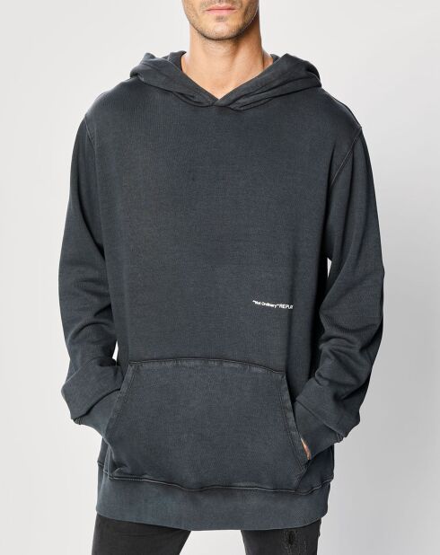 Sweat 100% Coton Bio Essential Logo noir
