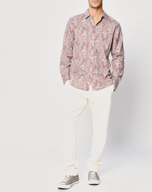 Camicia bandana stampata multicolor