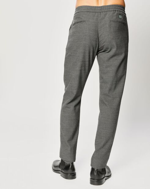 Pantalones en mezcla de lana Tailorded Essential gris oscuro