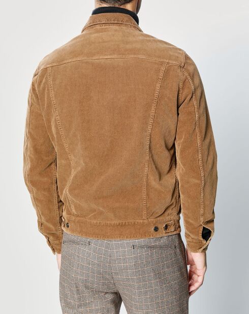 Veste en Velours côtelé Workwear marron