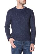 Pull Maille en Laine mélangée  Artic bleu chiné