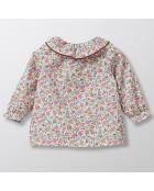 Blouse Liberty rose clair