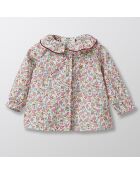 Blouse Liberty rose clair