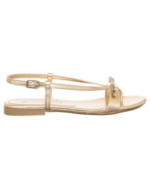 Sandales en Cuir Juliette platine
